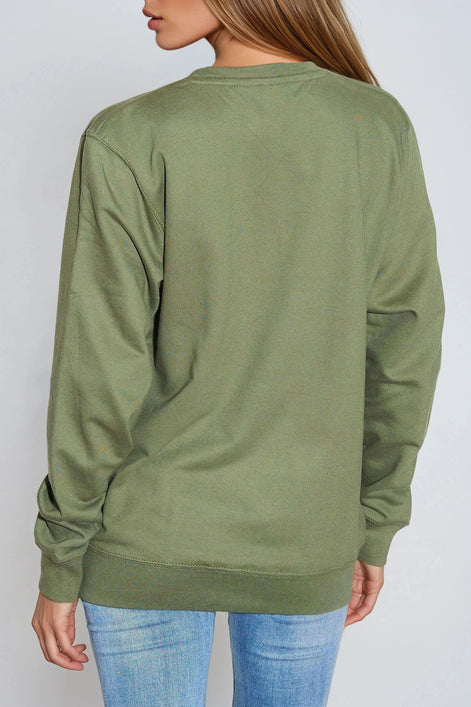 Green Follow Your Journey Sweatshirt