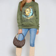 Green Follow Your Journey Sweatshirt