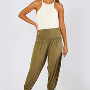 Khaki Harem Pants