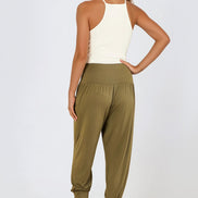 Khaki Harem Pants