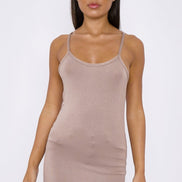Mocha Strappy Top