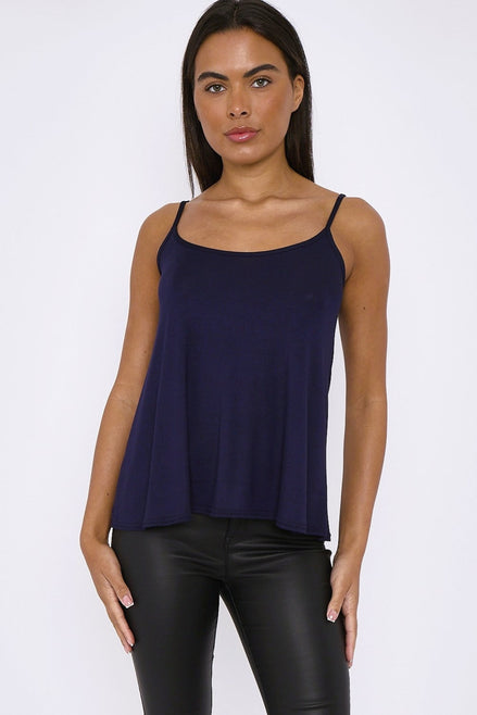 Navy Cami Top