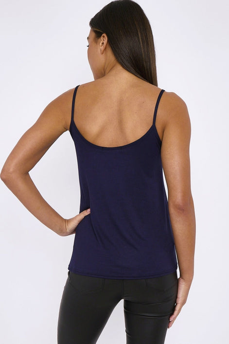 Navy Cami Top