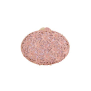 Pink Crystal Embellished Evening Bag