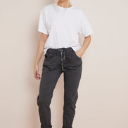 Charcoal Magic Drawstring Trousers