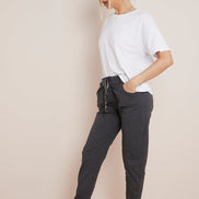 Charcoal Magic Drawstring Trousers