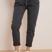 Charcoal Magic Drawstring Trousers