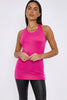 Fuchsia Racerback Vest Top