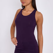 Purple Racerback Vest Top