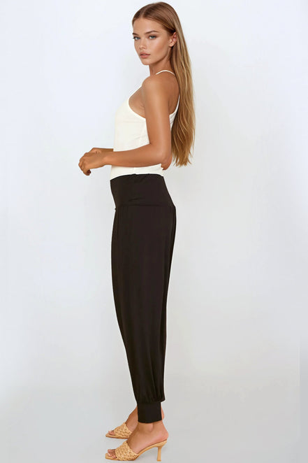Black Harem Pants