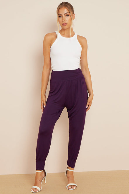 Purple Harem Pants