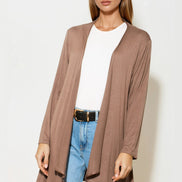 Mocha Waterfall Cardigan