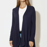 Navy Waterfall Cardigan
