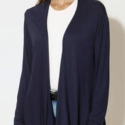 Navy Waterfall Cardigan