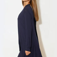 Navy Waterfall Cardigan