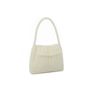 Ivory Faux Pearl Evening Bag