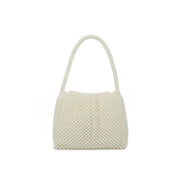 Ivory Faux Pearl Evening Bag