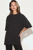 Black Logo Cotton Oversized T Shirt