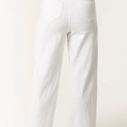 White Wide Leg Jeans