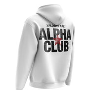 XAPE Alpha Club Hoodie & Tee Combo - White