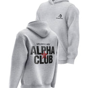 XAPE Alpha Club Hoodie - Heather Grey