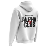 XAPE Alpha Club Hoodie - White