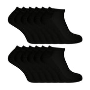 Mens Bamboo / Organic Cotton Low Cut Trainer Socks (Multipack Options)