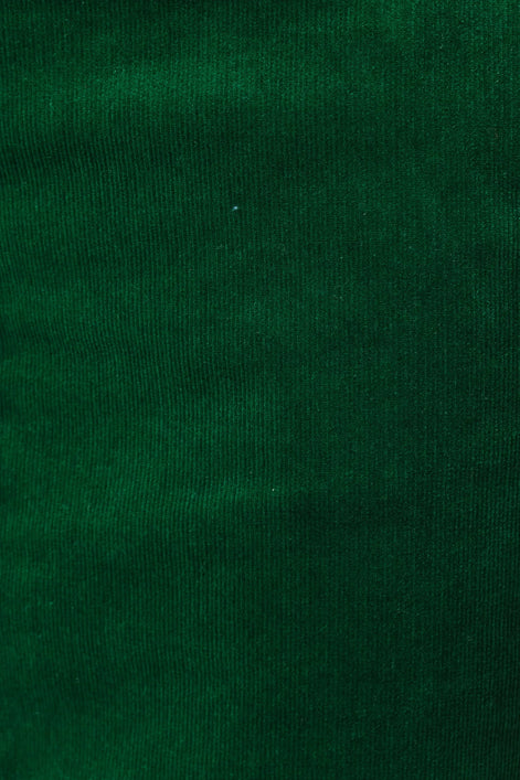 Balthazar Babycord Midi Pencil Skirt - Green