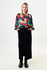 Balthazar Babycord Midi Pencil Skirt - Black
