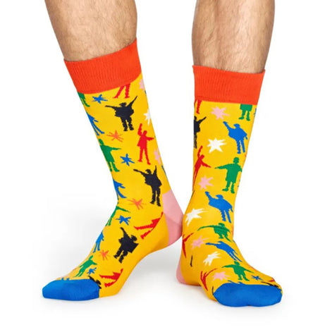1 Pack Mens Official Licensed The Beatles Novelty Socks