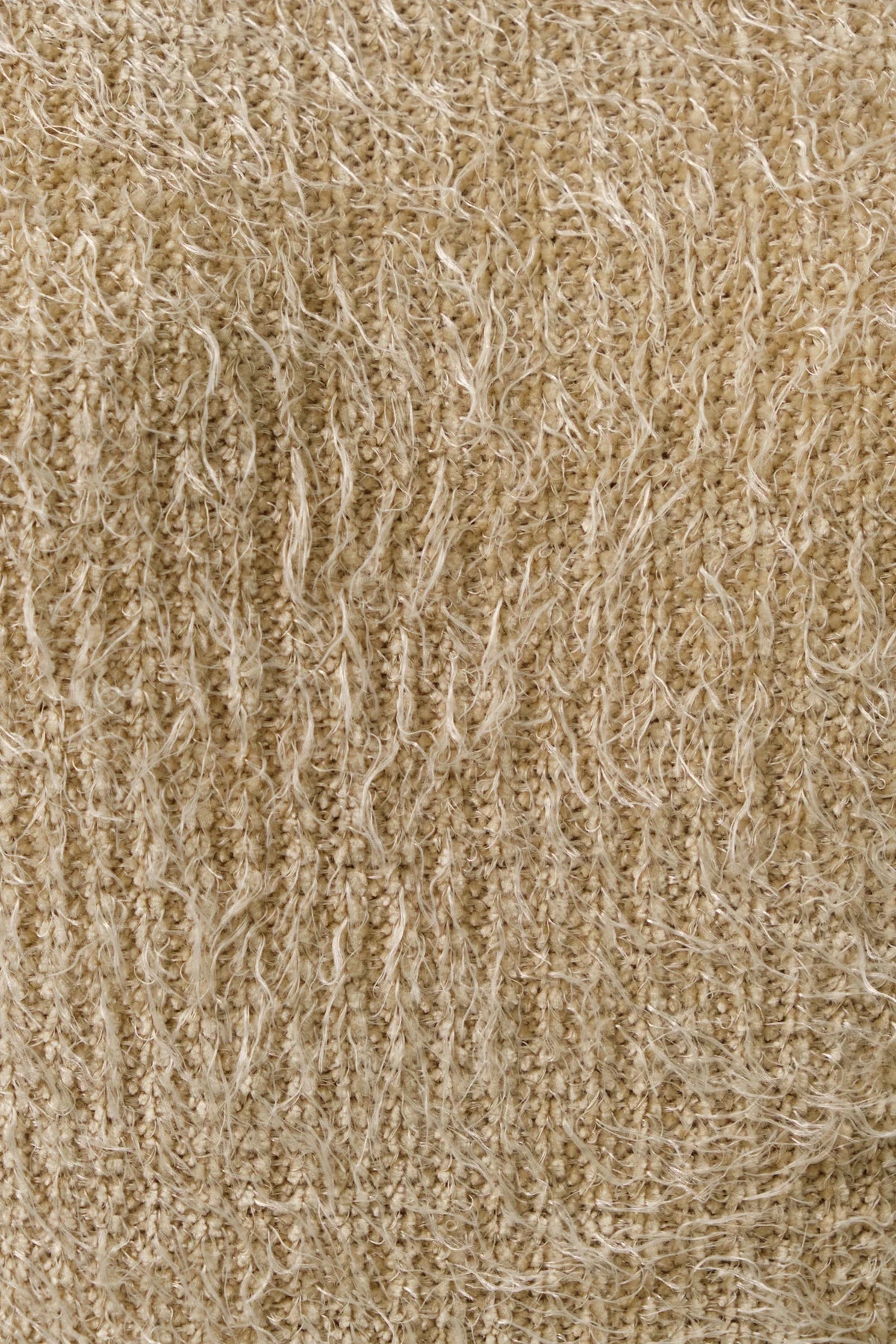 Blanka Eyelash Long Sleeve Jumper - Beige