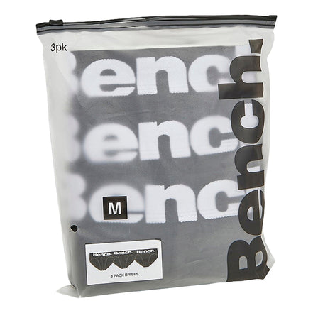 3 Pack Mens Cotton Briefs Underwear - Asner Collection