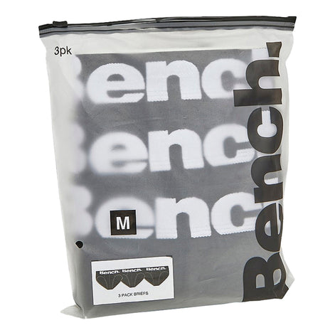 3 Pack Mens Cotton Briefs Underwear - Asner Collection