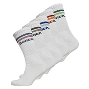 5 Pairs Mens Crew Cotton Socks - Breathable Sport Athletic Socks