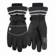 Mens Hi Vis Reflective Thermal Work Gloves with Touchscreen Fingertips
