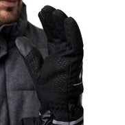 Mens Hi Vis Reflective Thermal Work Gloves with Touchscreen Fingertips