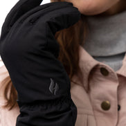 Ladies Soft Shell Waterproof Wind Resistant Thermal Gloves