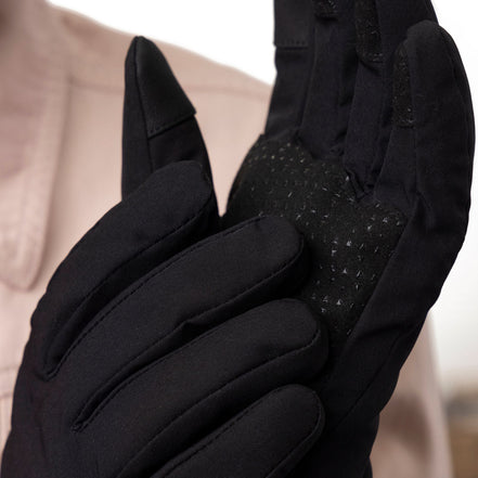 Ladies Soft Shell Waterproof Wind Resistant Thermal Gloves