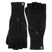 Ladies Mens Thermal Converter Mittens Gloves with Fingerless Option