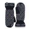 Ladies Knitted Fleece Lined Winter Warm Thermal Mittens
