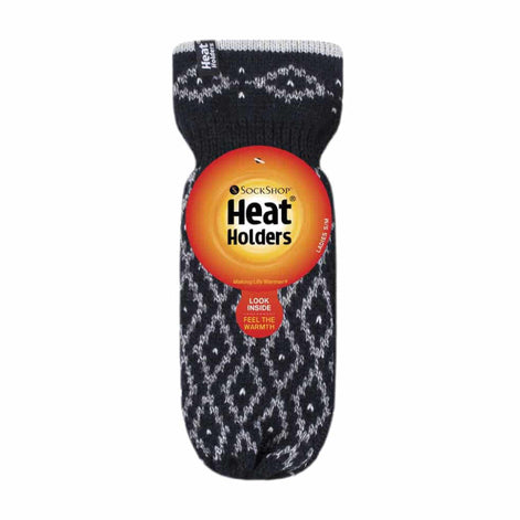 Ladies Knitted Fleece Lined Winter Warm Thermal Mittens