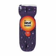 Ladies Knitted Fleece Lined Winter Warm Thermal Mittens