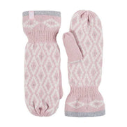 Ladies Knitted Fleece Lined Winter Warm Thermal Mittens