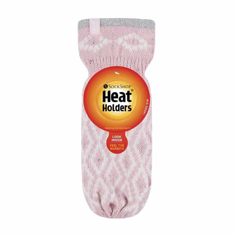 Ladies Knitted Fleece Lined Winter Warm Thermal Mittens