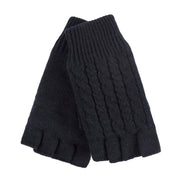 Ladies Cable Knitted Winter Thermal Fingerless Gloves
