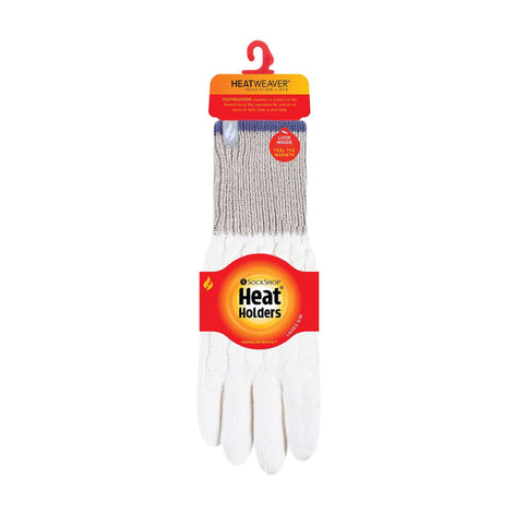 Ladies Patterned Fleece Lined Warm Thermal Gloves for Winter