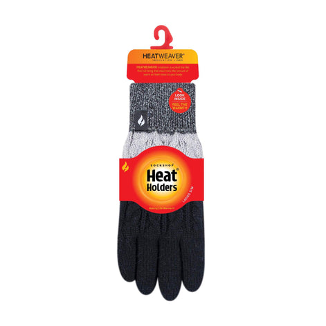 Ladies Fairisle Fleece Lined Knitted Warm Winter Thermal Gloves