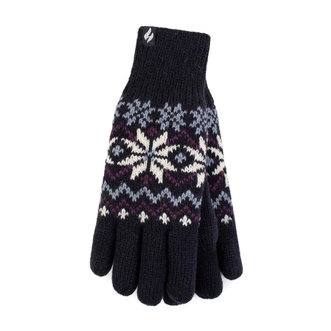 Ladies Aven Style Heatweaver Soft Fleece Lined Gloves