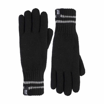 Mens Hi Vis Reflective Soft Fleece Lined Thermal Winter Gloves