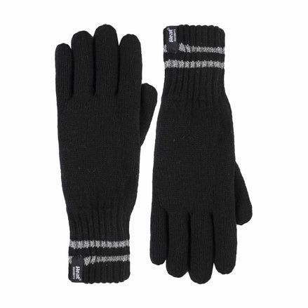Mens Hi Vis Reflective Soft Fleece Lined Thermal Winter Gloves